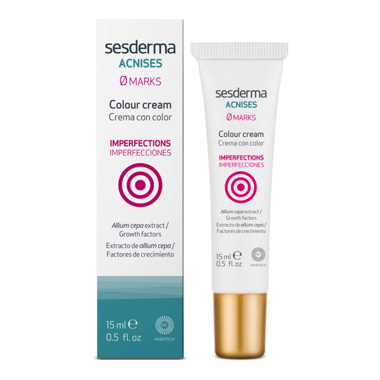 SESDERMA Acnises Spot Colour Cream sävyttävä voide aknen ihovirheisiin 15 ml