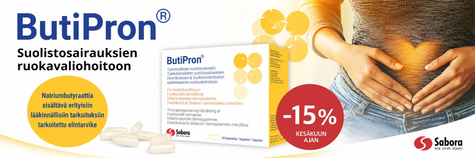 Butipron -15% kesäkuun ajan