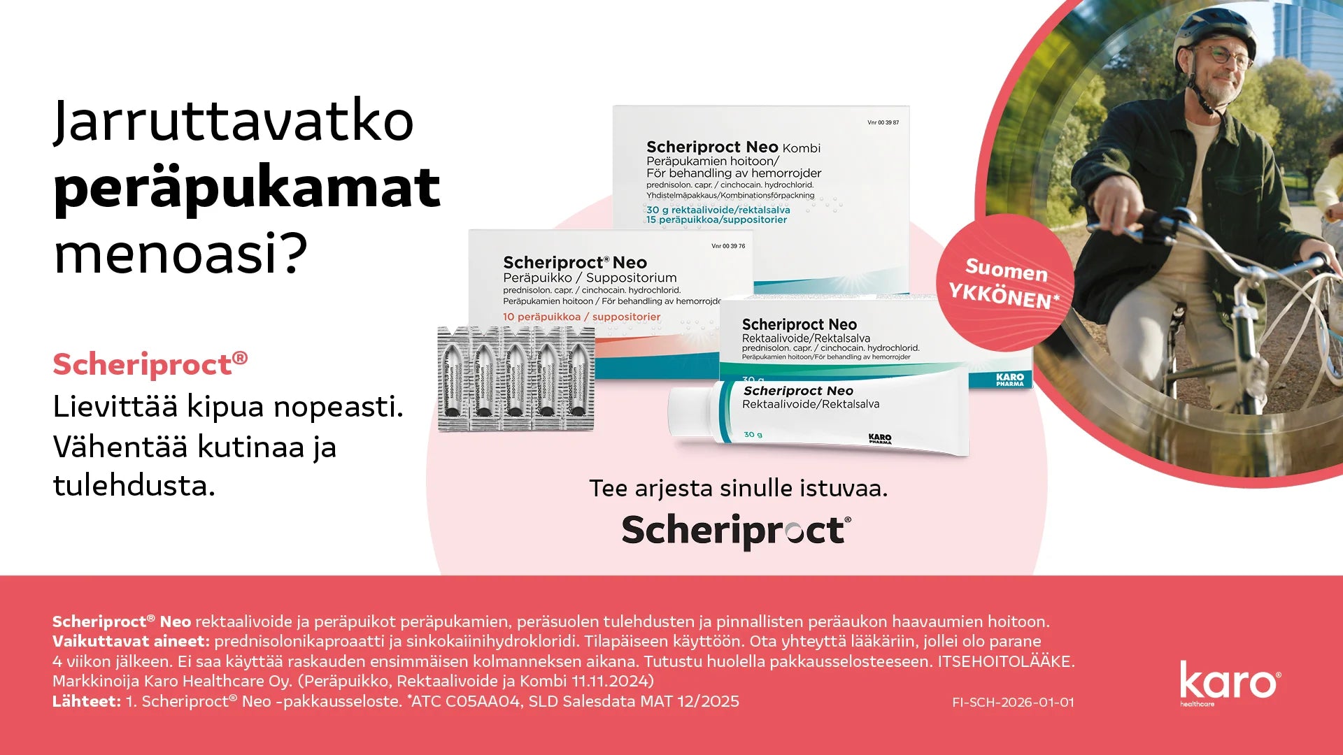 Scheriproct peräpukamiin