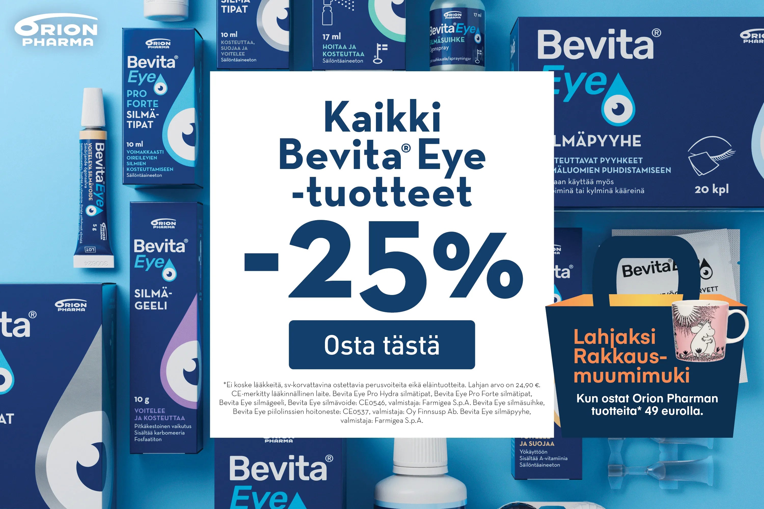 Bevita Eye -25% syyskuun ajan