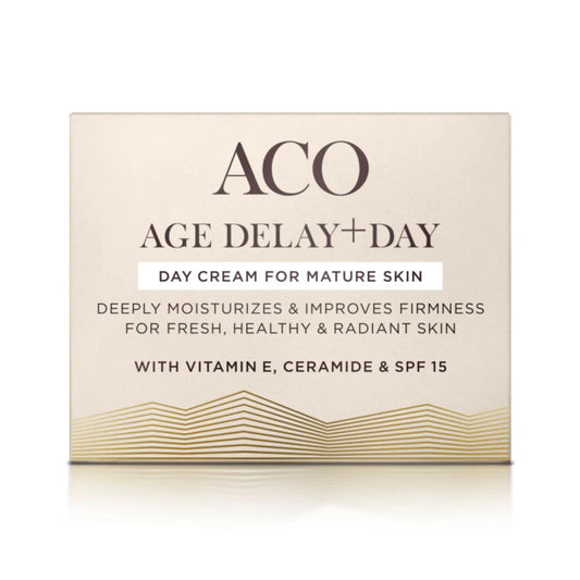 ACO Age Delay+ Day Cream syväkosteuttava päivävoide SPF15