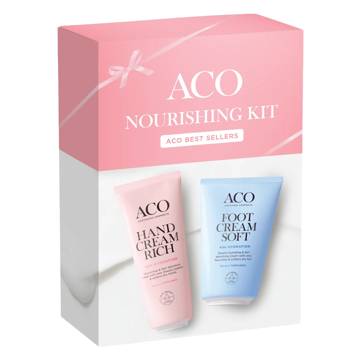 ACO Nourishing Hand & Foot Kit 175 ml – hoitopakkaus kuiville käsille ja jaloille