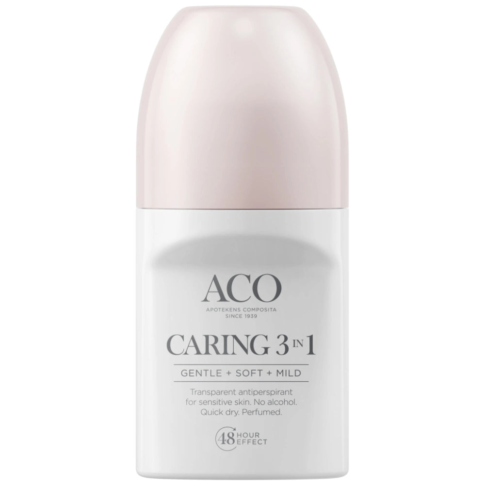 ACO Body Deo Caring 3 in 1 hajustettu antiperspirantti 50 ml