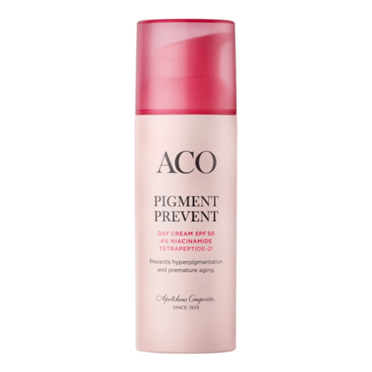 ACO Face Pigment Prevent Day Cream SPF50 hajustettu 50 ml ihon pigmentaatiota ehkäisemään