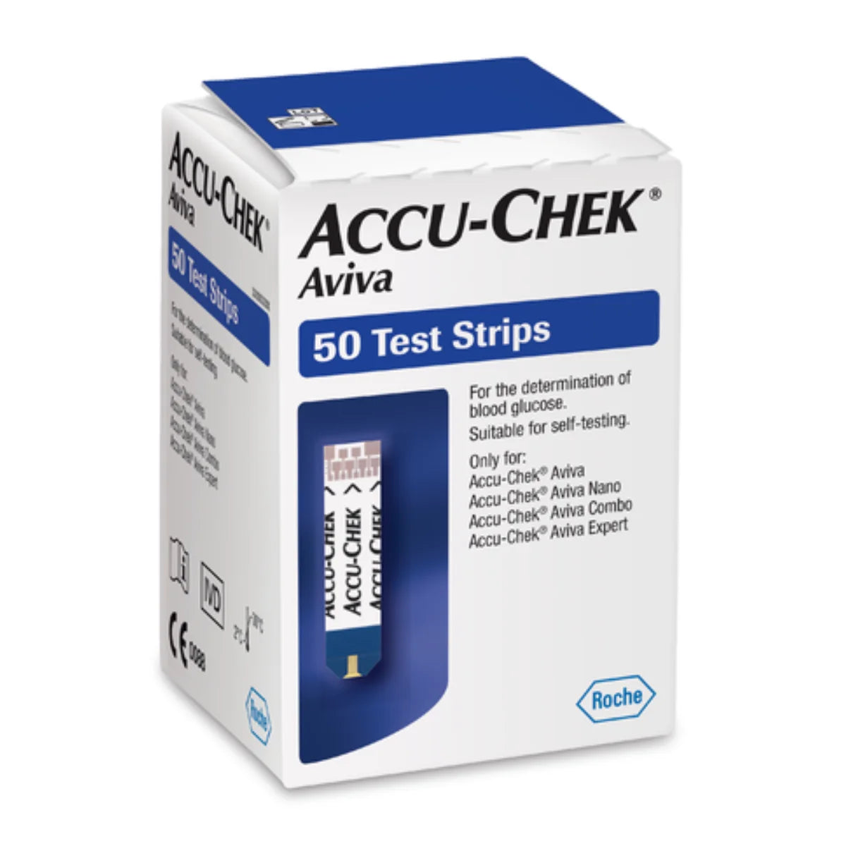 Accu-Chek Aviva testiliuskat 50 kpl