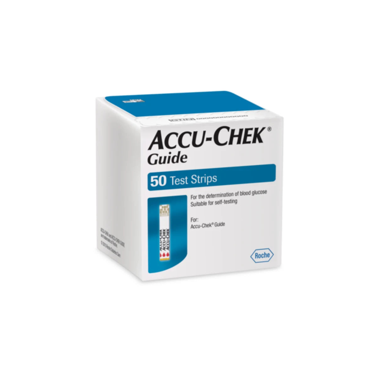 Accu-Chek Guide -testiliuskat 50 kpl