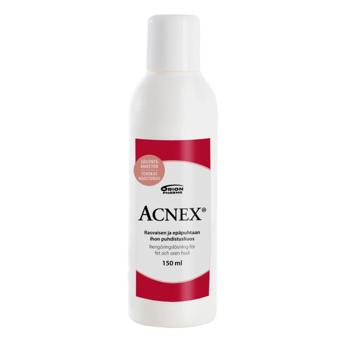 ACNEX Puhdistusliuos 150 ml rasvaisen ja epäpuhtaan ihon puhdistusliuos