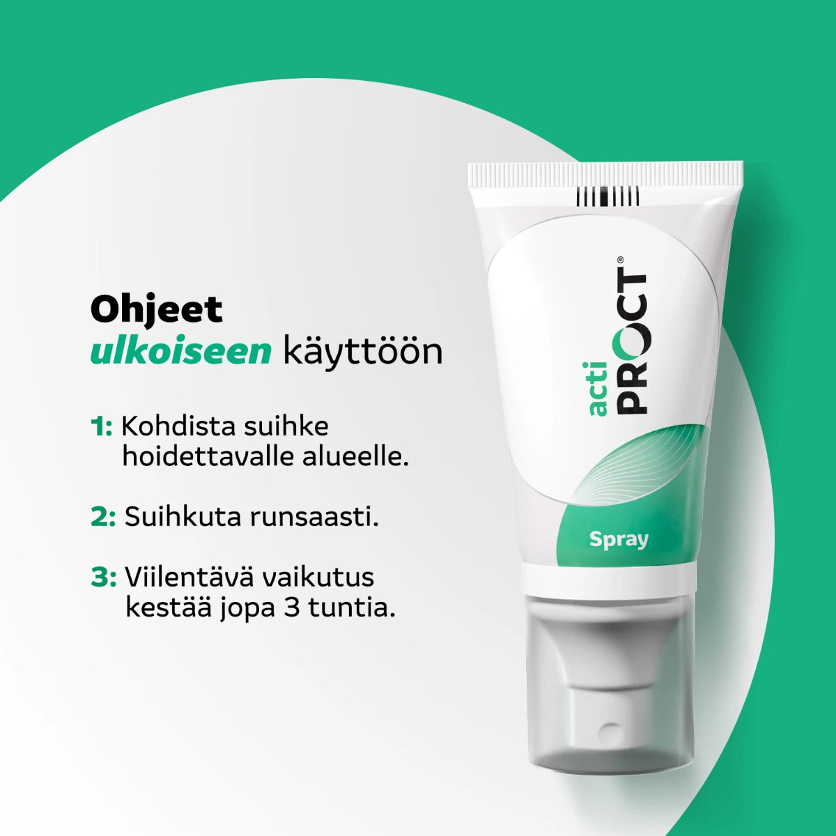 ActiProct Spray 50 ml ohjeen ulkoiseen käyttöön