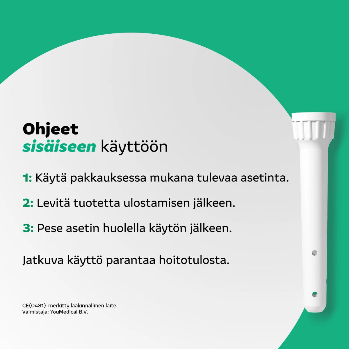ActiProct Geeli + asetin 30 g ohjeet sisäiseen käyttöön