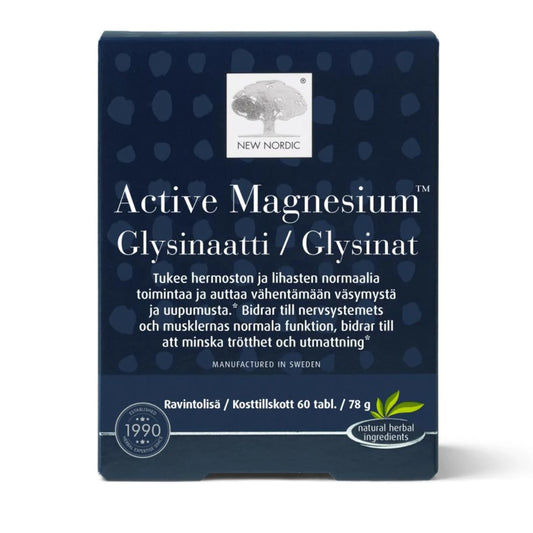 Active Magnesium Glysinaatti tabletti 240 mg 60 kpl