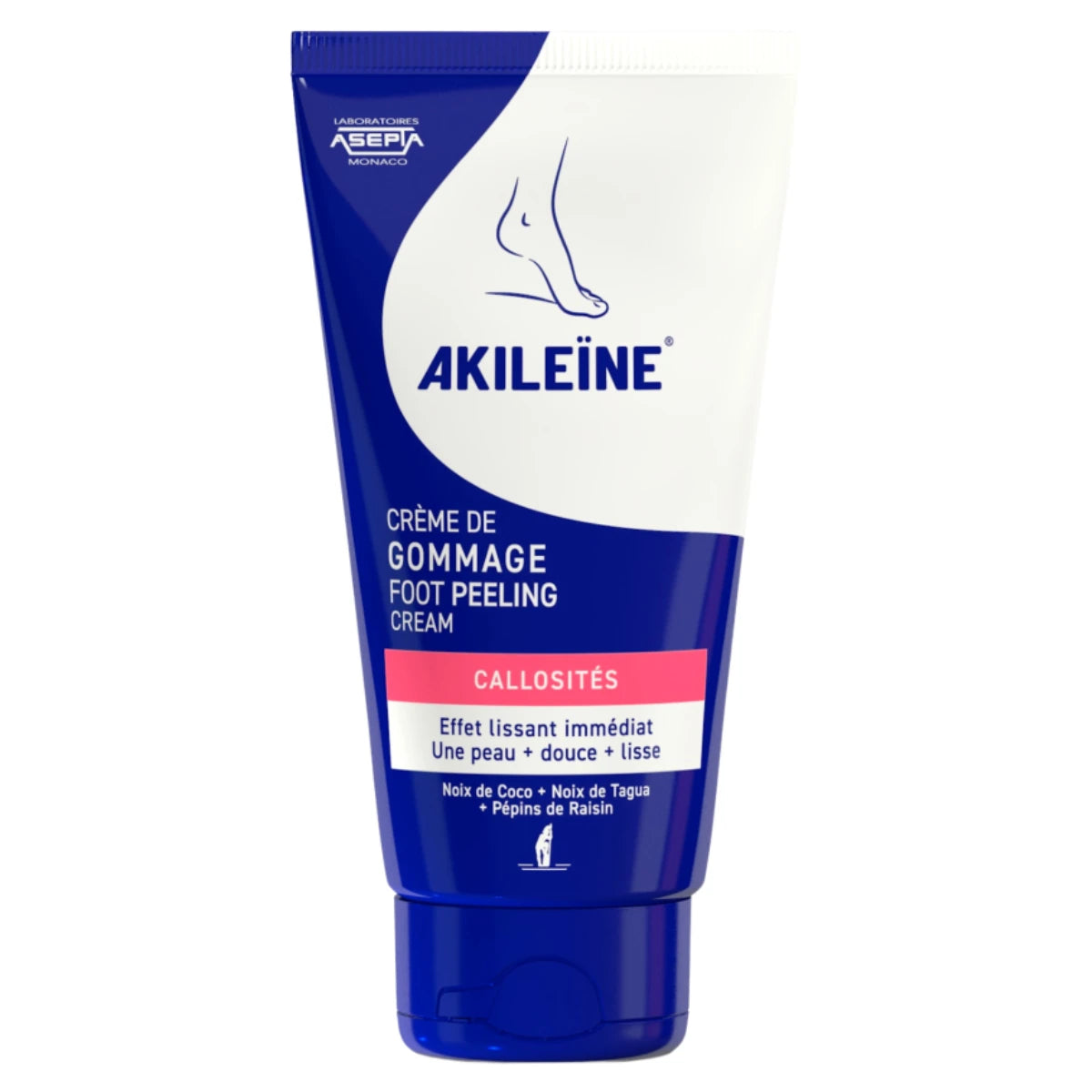 AKILEINE Foot peeling cream kuorintavoide jaloille 75 ml