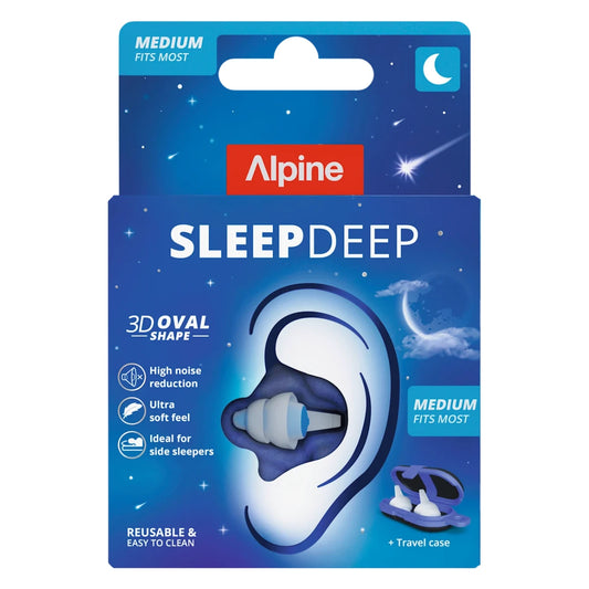 Alpine SleepDeep korvatulpat Medium 1 pari