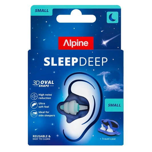 Alpine SleepDeep Small 1 pari – korvatulpat unen aikaisen melun vähentämiseen