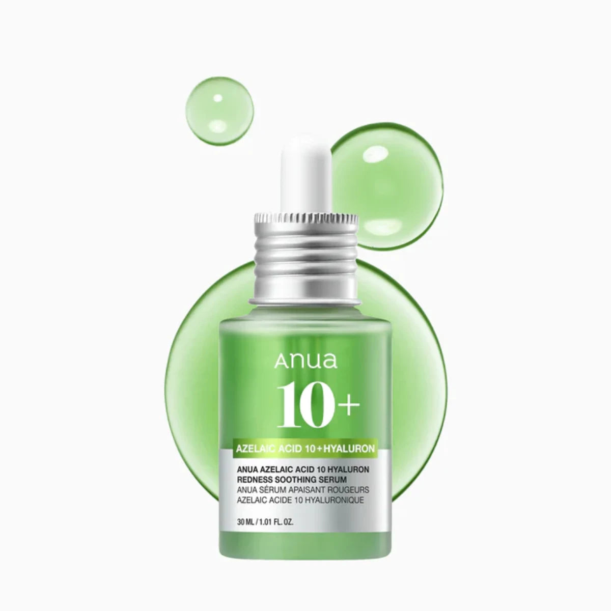 Anua Azelaic Acid 10 Hyaluron Redness Soothing Serum punoitusta rauhoittava kasvoseerumi