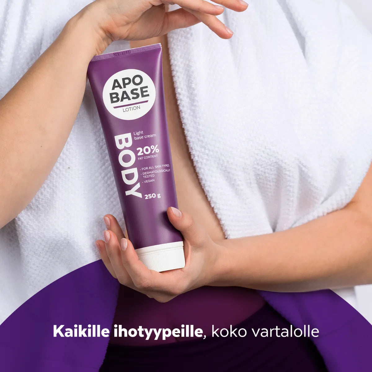 APOBASE Lotion 20% perusvoide sopii koko vartalolle