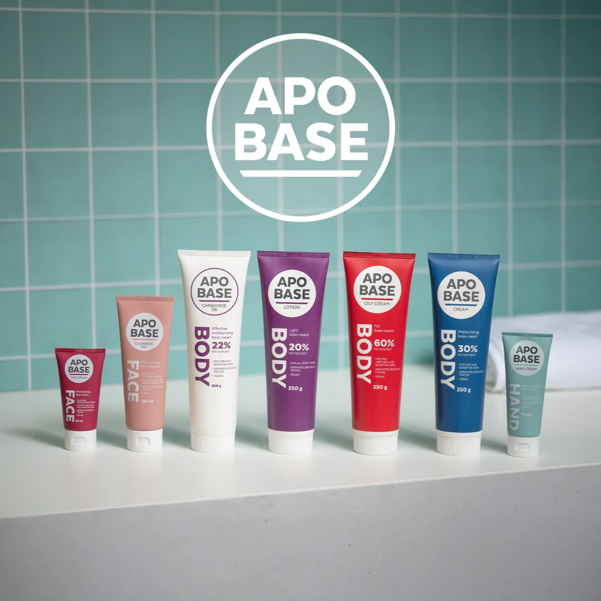 Apobase-sarjan tuotteet herkälle iholle