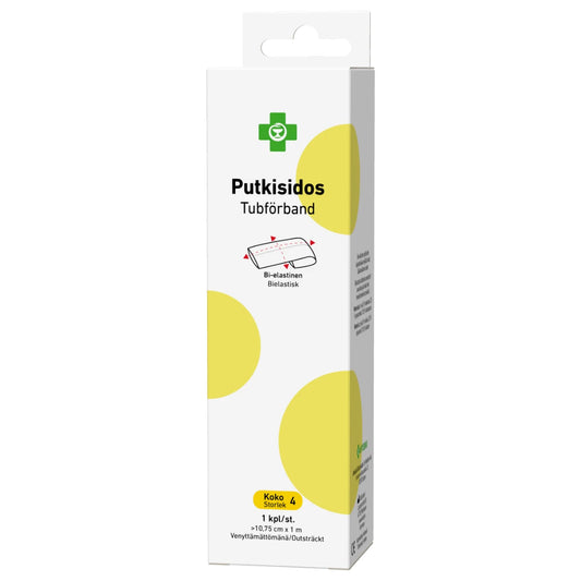 APTEEKKI Putkisidos koko 4 10,75 cm x 1 m