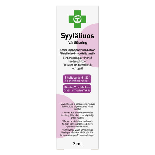 APTEEKKI Syyläliuos 2 ml