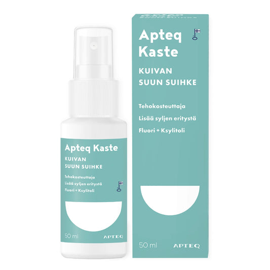 Apteq Kaste kuivan suun suihke 50 ml