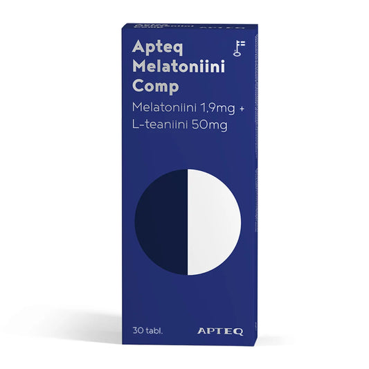 APTEQ Melatoniini Comp 1,9 mg tabletti 30 kpl