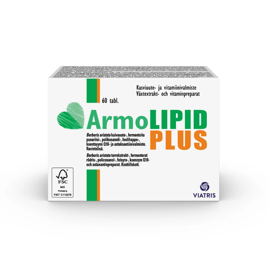 ARMOLIPID PLUS  tabletti 60 kpl kasviuute- ja vitamiinivalmiste