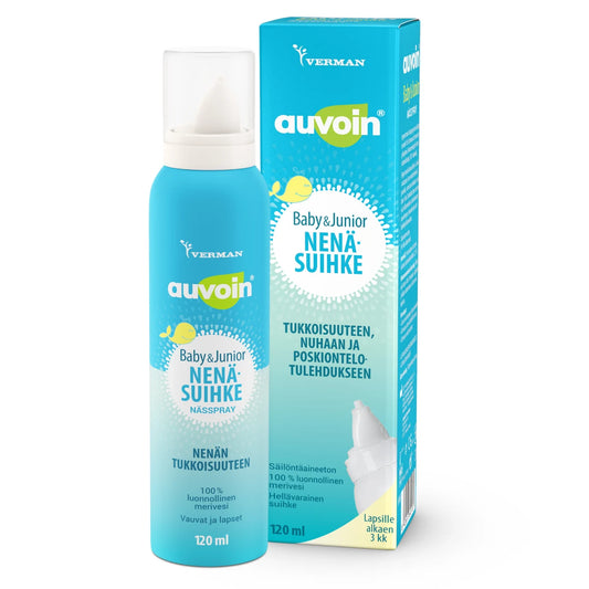 Auvoin Baby & Junior nenäsuihke 120 ml