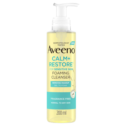 Aveeno Calm + Restore Foaming Cleanser 200 ml 