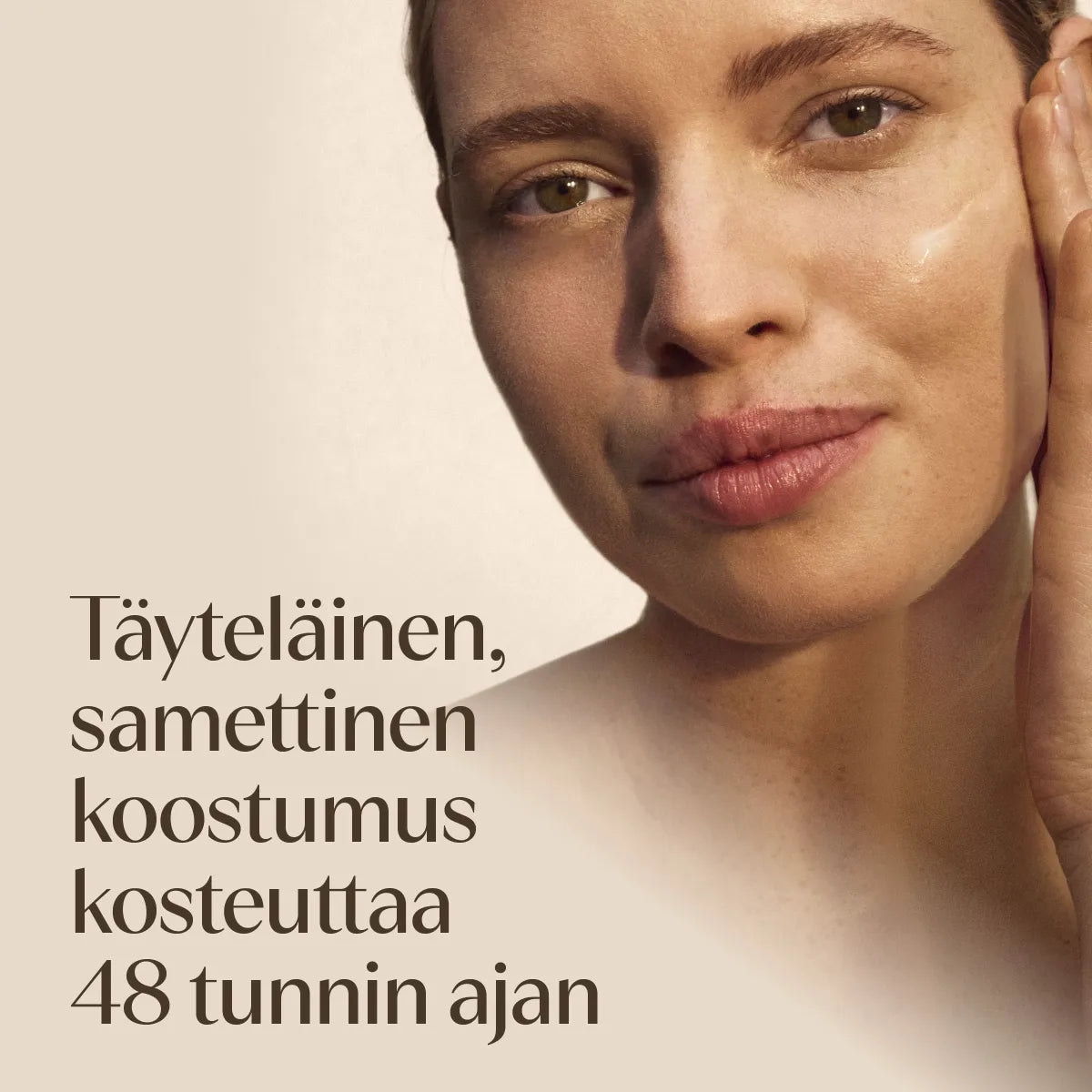 Aveeno Calm + Restore Re-Hydrating Night Cream täyteläinen koostumus kosteuttaa 48 tunnin ajan