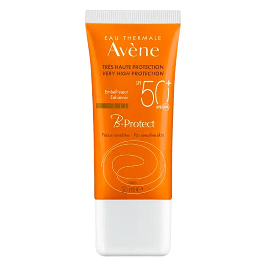 AVENE Sun B-Protect 50+ 30 ml ihon sävyä tasoittava aurinkosuoja