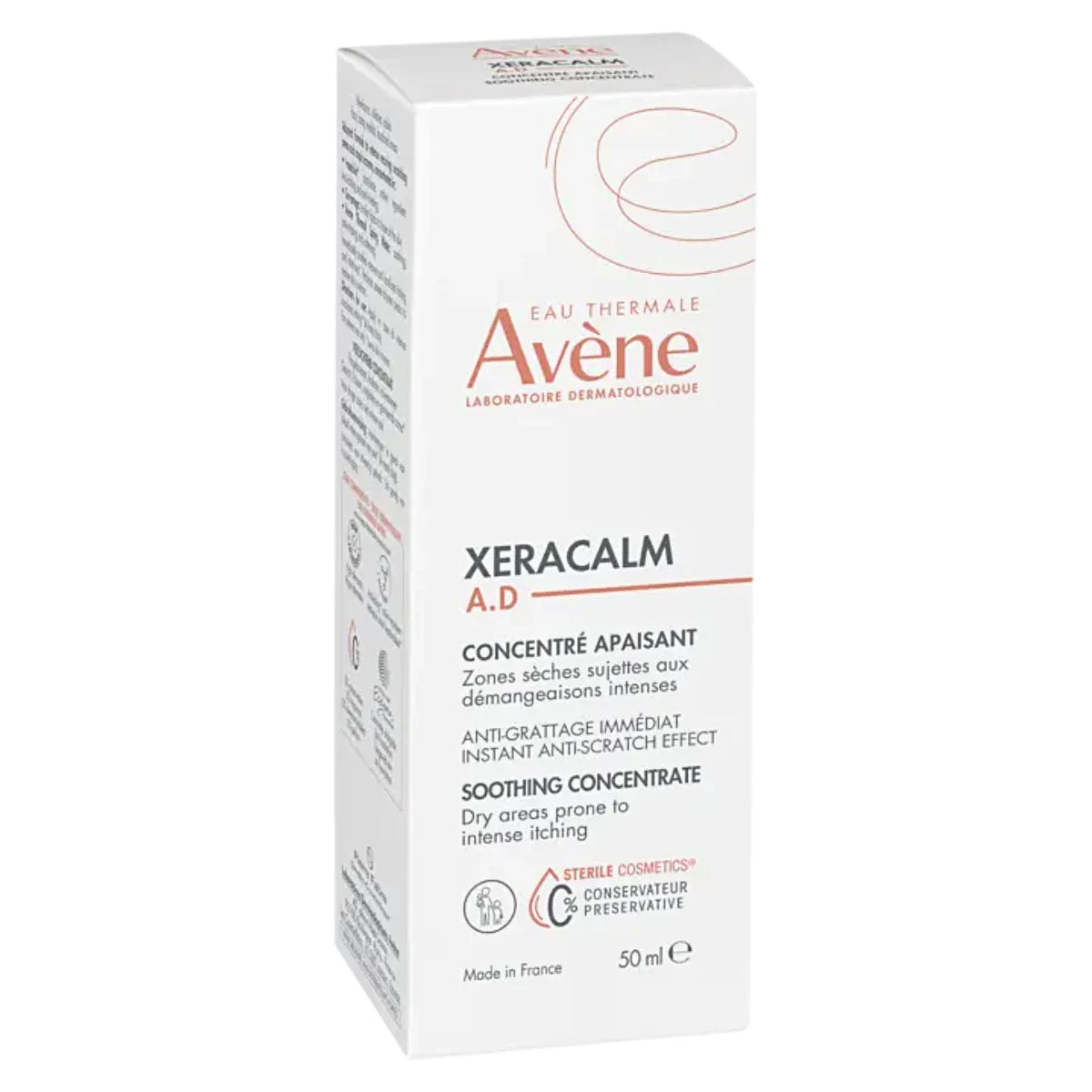 Avene Xeracalm A.D Soothing Concentrate rauhoittava hoitovoide kutisevalle iholle