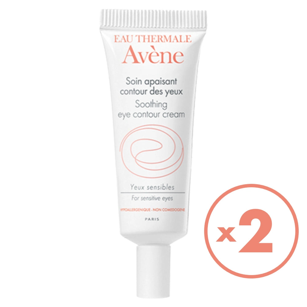 AVENE Soothing Eye Contour Cream 2x10 ml