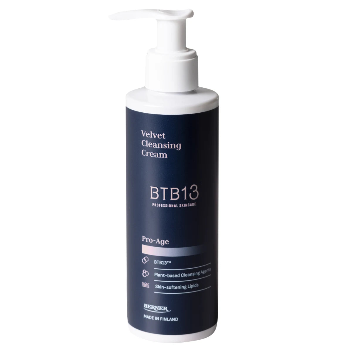 BTB13 Pro-Age Velvet Cleansing Cream 200 ml – hellävarainen puhdistusemulsio kasvoille