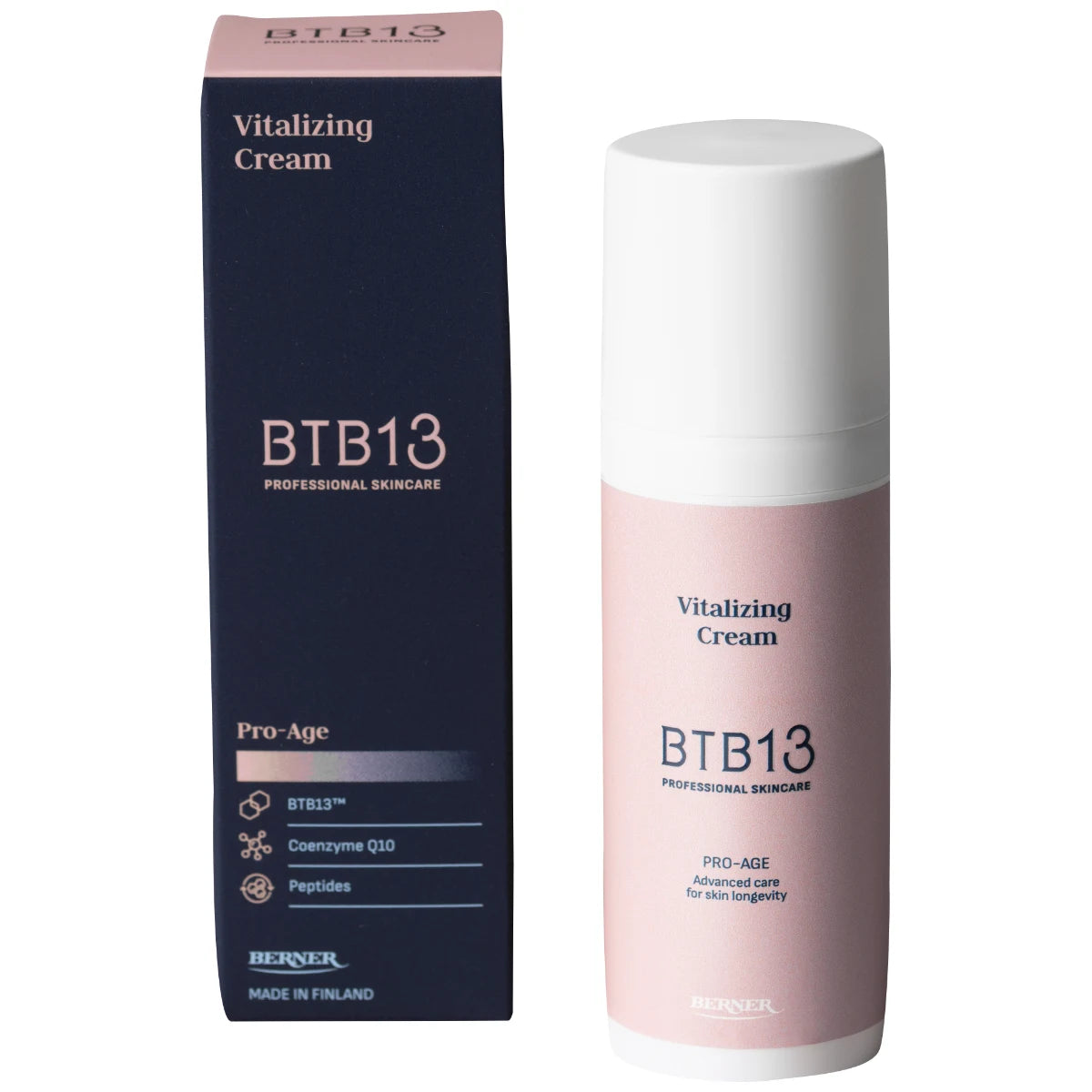 BTB13 Pro-Age Vitalizing Cream 50 ml – elvyttävä ja kiinteyttävä kasvovoide aikuiselle iholle