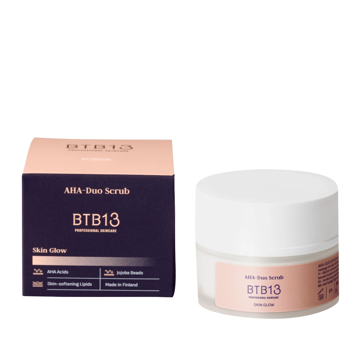 BTB13 Skin Glow AHA-DUO Scrub kasvokuorinta