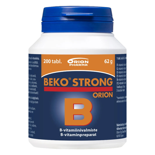 BEKO Strong Orion B-vitamiinitabletti 200 kpl