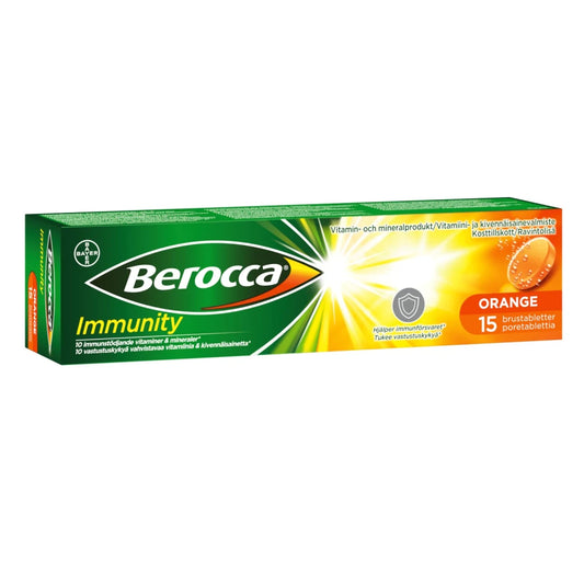 BEROCCA Immunity poretabletti 15 kpl vitamiini- ja kivennäisainevalmiste
