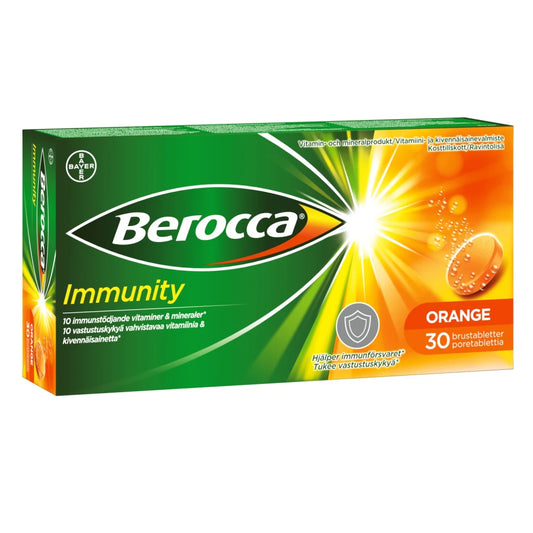 BEROCCA Immunity poretabletti 30 kpl vitamiini- ja kivennäisainevalmiste