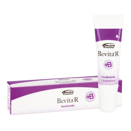 BEVITA R Huulivoide 8 g hoitovoide paitsi huulille, myös muille ihon vaurioituneille alueille