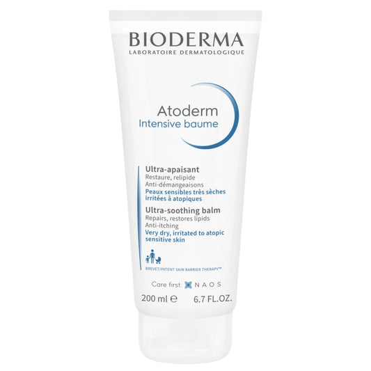 Bioderma Atoderm Intensive Baume 200 ml – Intensiivinen hoitobalsami erittäin kuivalle ja atooppiselle iholle