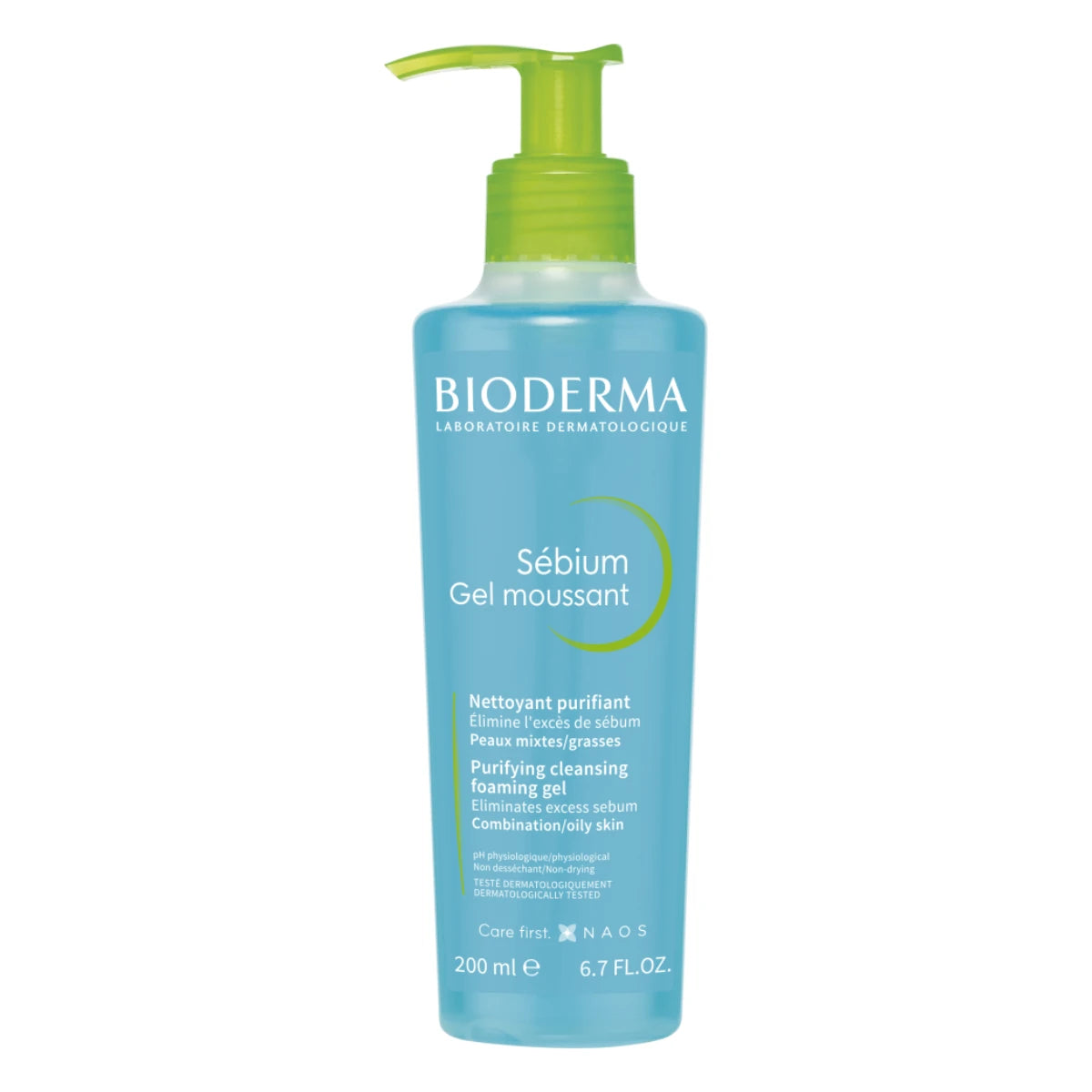Bioderma Sebium Gel Moussant Cleansing Foaming Gel 200 ml