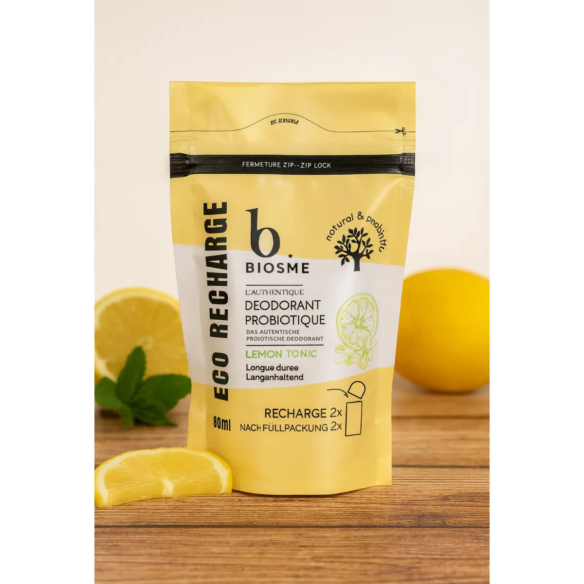Biosme deo Lemon Tonic refill 80 ml
