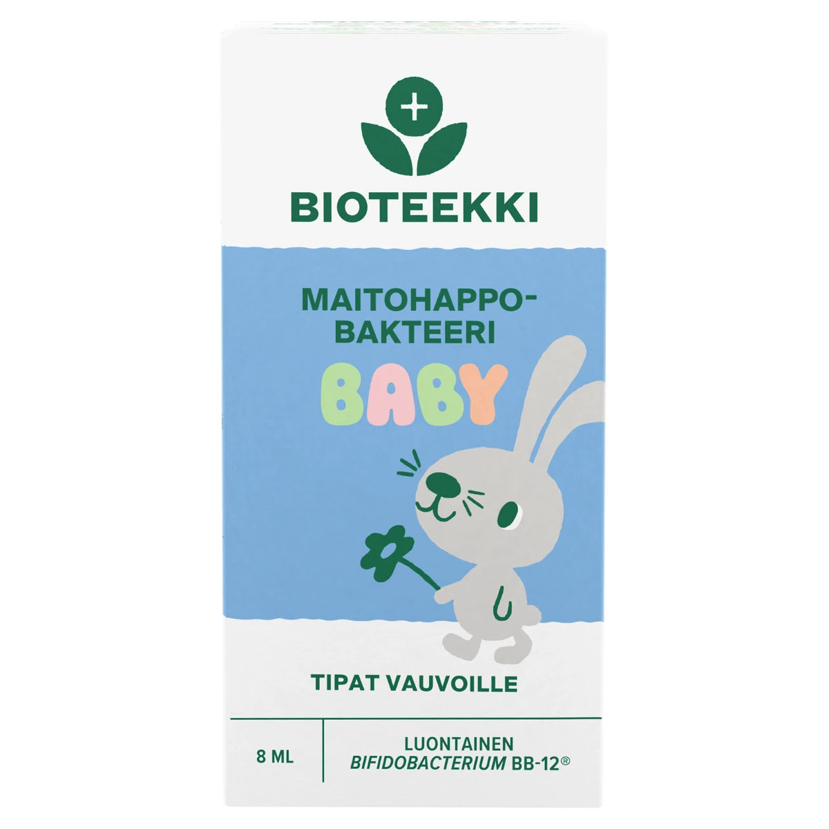 Bioteekki Maitohappobakteeri Baby Tipat 8 ml ulkopakkaus