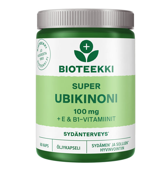 SUPER Ubikinoni Q10 100 mg kapseli 60 kpl