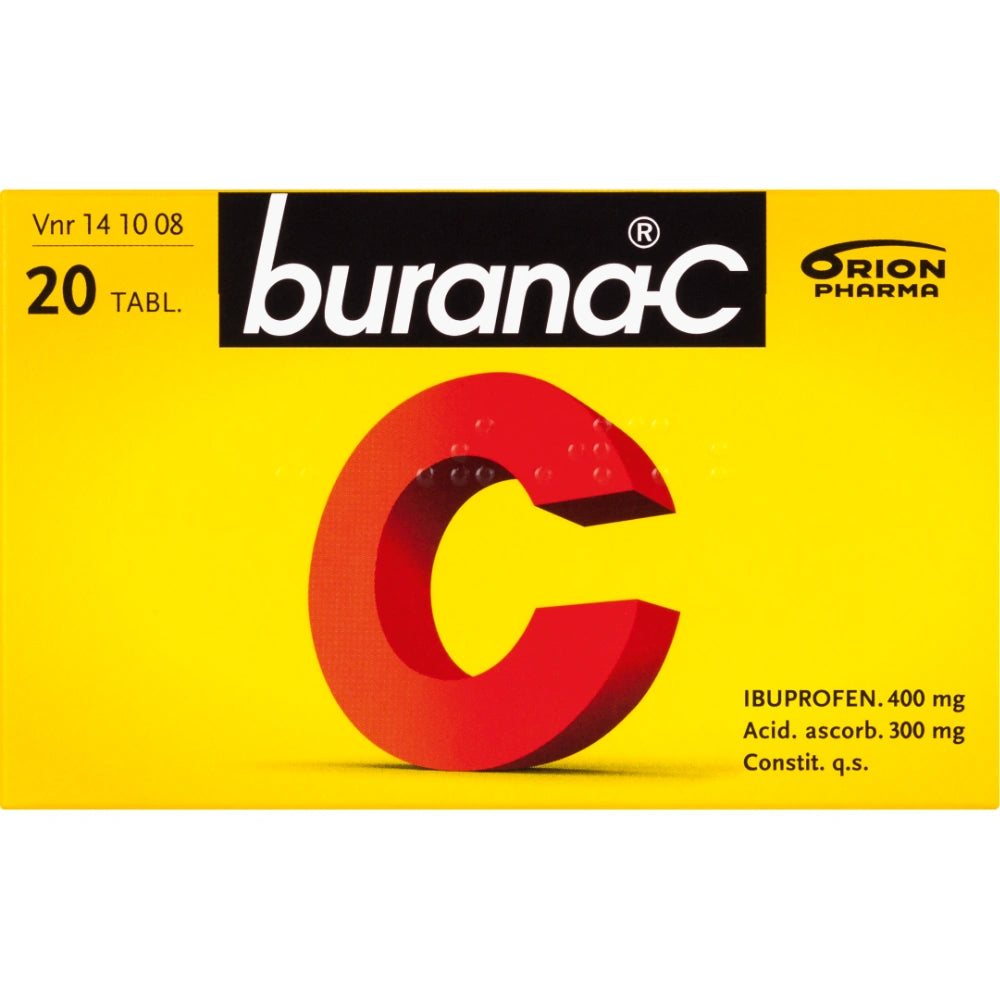 BURANA-C 300 mg/400 mg tabletti, kalvopäällysteinen 20 kpl