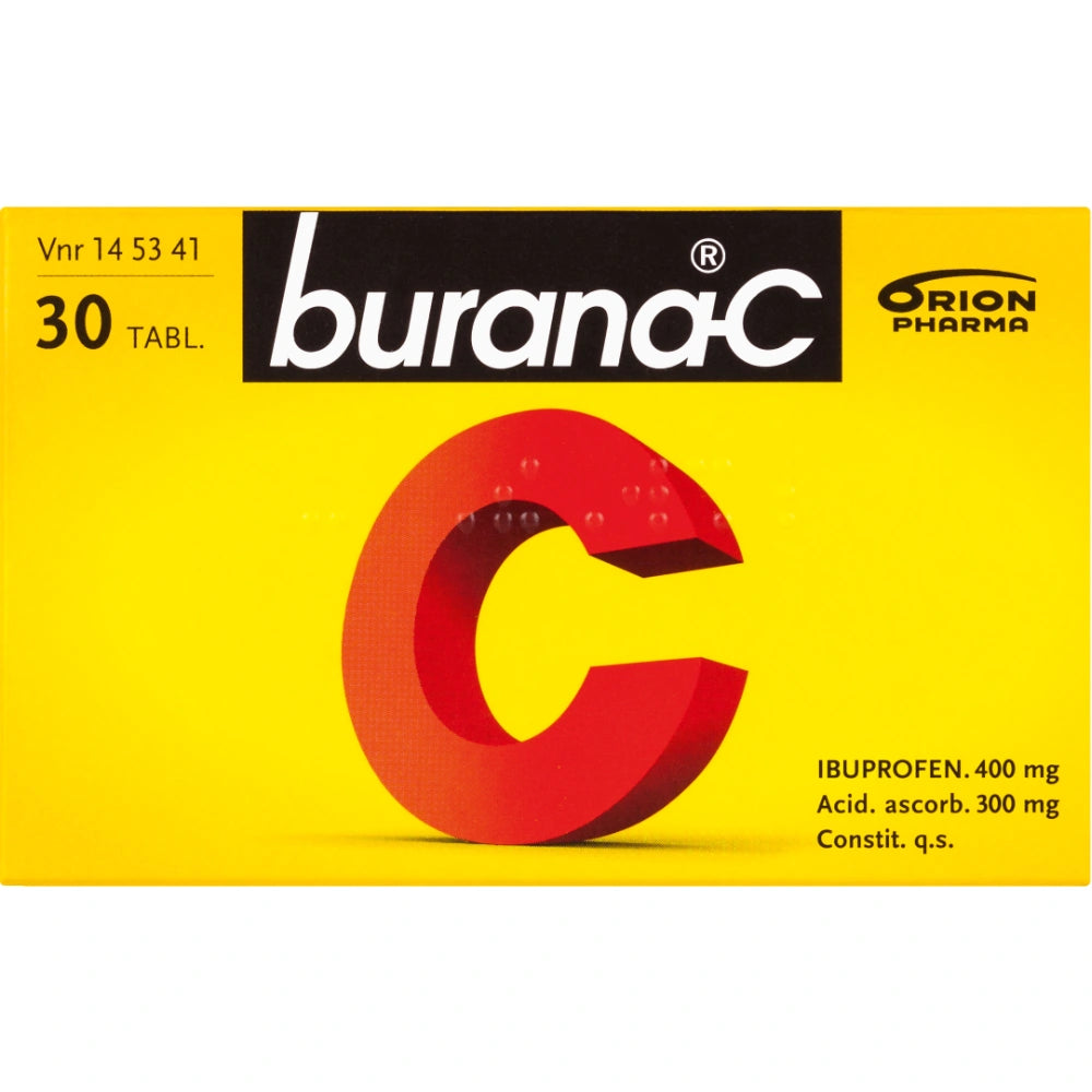 BURANA-C 300 mg/400 mg tabletti, kalvopäällysteinen 30 kpl