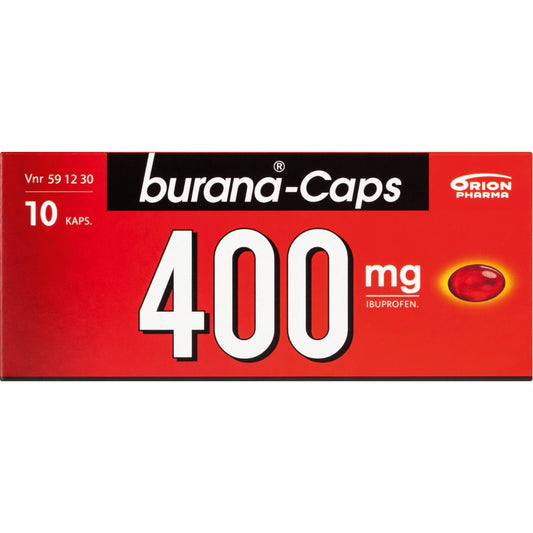BURANA-CAPS 400 mg kapseli, pehmeä 10 kpl