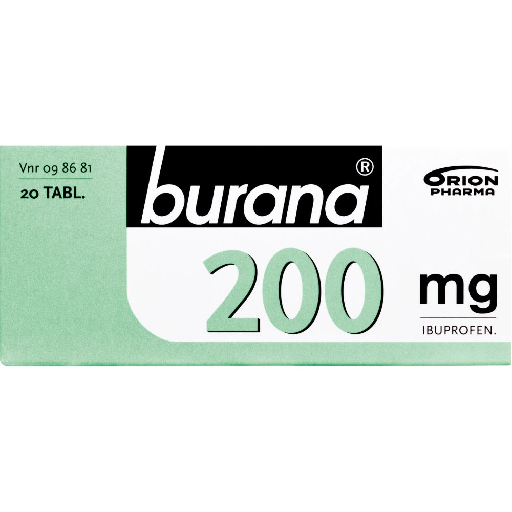 BURANA 200 mg tabletti, kalvopäällysteinen 20 kpl
