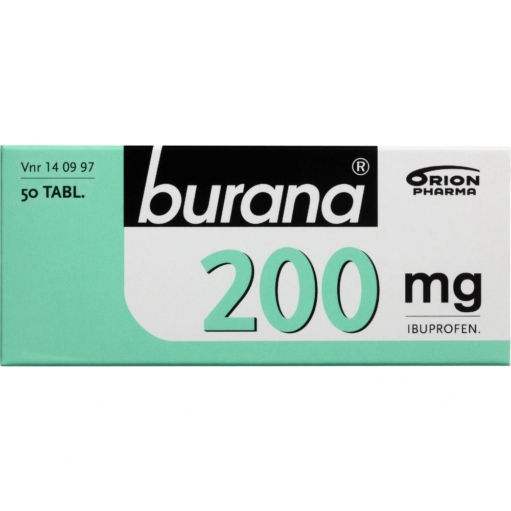 BURANA 200 mg tabletti, kalvopäällysteinen 50 kpl