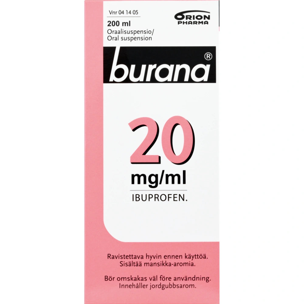BURANA 20 mg/ml oraalisuspensio 200 ml