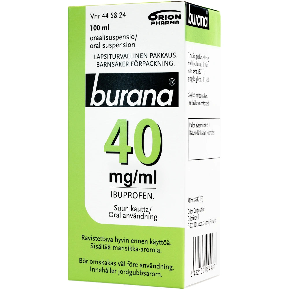 BURANA 40 mg/ml oraalisuspensio 100 ml